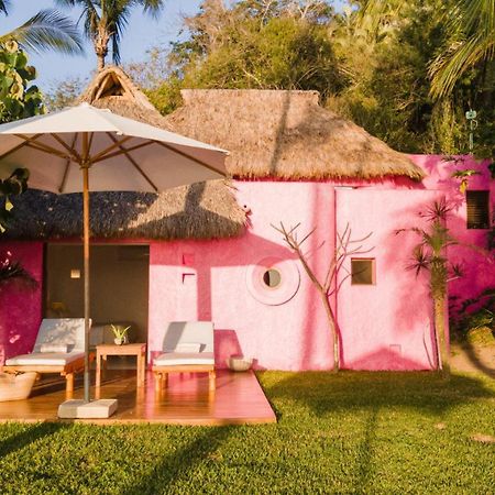 Playa Rosa Bungalows Careyes Exterior foto