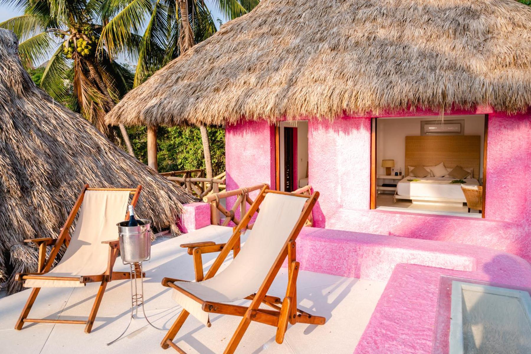 Playa Rosa Bungalows Careyes Exterior foto
