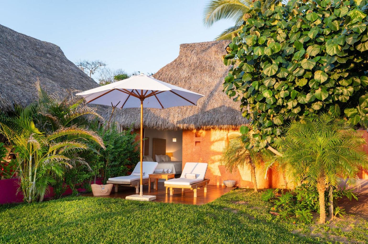 Playa Rosa Bungalows Careyes Exterior foto