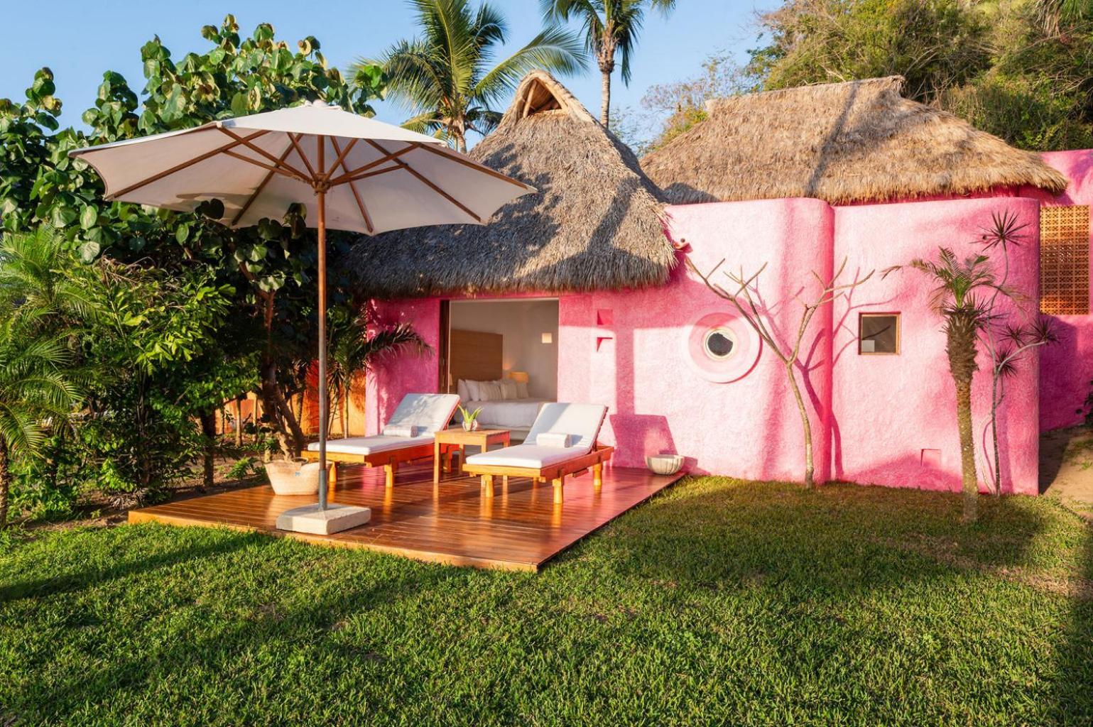 Playa Rosa Bungalows Careyes Exterior foto